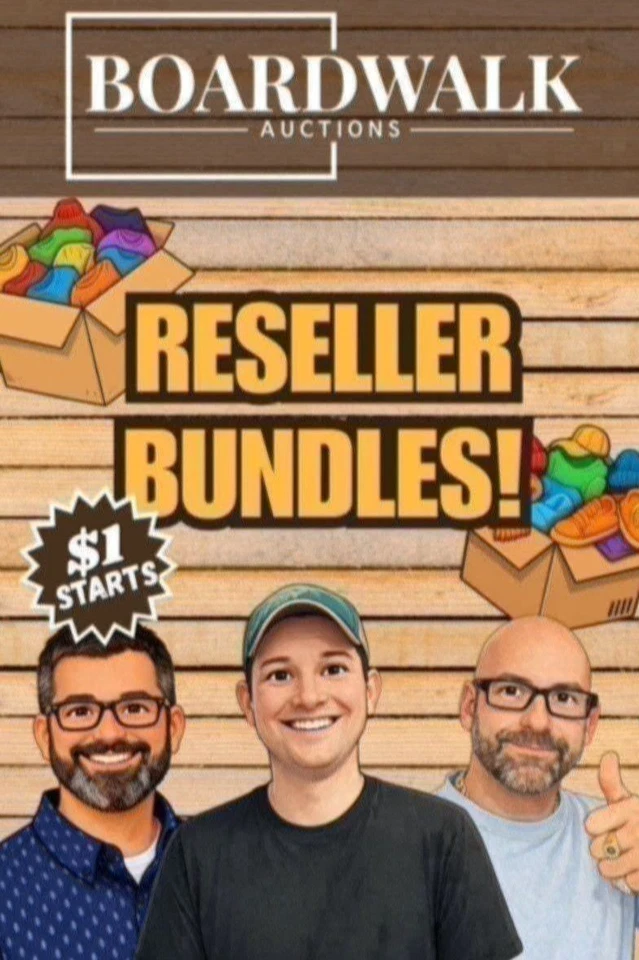 $1 STARTS | BOARDWALK BUNDLES - Clothing Reseller Bundles -07/09/26