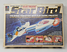 Vintage 1979 MB Electronics StarBird   Electronic Space Transport Original Box 