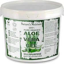 1KG 100% Pure Aloe Vera Gel Multipurpose Soothing Moisturising For Hair & Skin