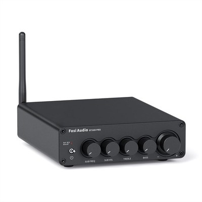 BT30D Pro Bluetooth Verstärker 2.1 Kanal, Mini HiFi Verstärker mit TPA3255 Ch...