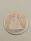 1877 Seated Liberty Quarter 25C - Philadelphia Mint