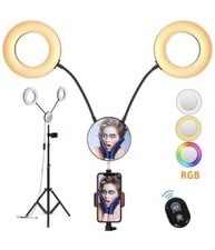 LED Ring Light with Tripod Stand Holder