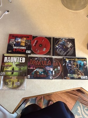 Horror PC point-and-click adventure and hidden object games Set Of 4