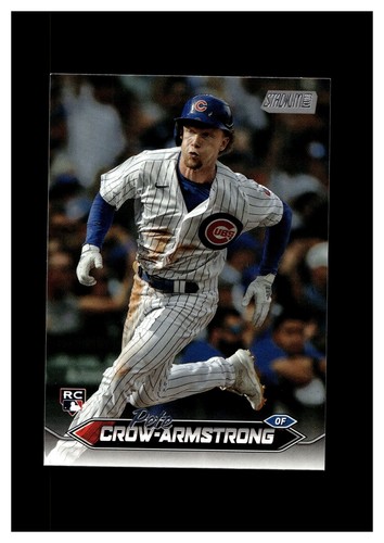 2024 Topps Stadium Club #29 Pete Crow-Armstrong RC Chicago Cubs LOT OF 5