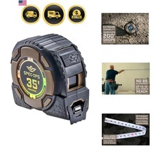 Cinta métrica Tools Elite Series para medición y diseño, 1 1/4" doble cara B...