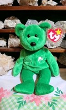 Ty Beanie Baby - ERIN - the Irish Bear    8.5 inch - MWMTs Stuffed Plush