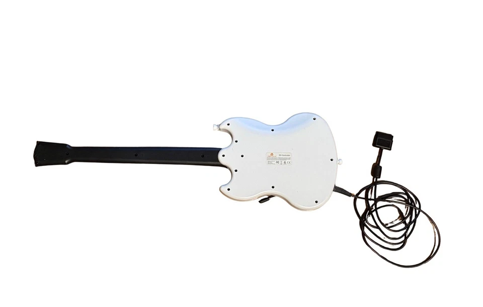 Caixa aberta PS2 Guitar Hero White Octane SG Gibson Guitar Hero World Tour - Imagem 4 de 4