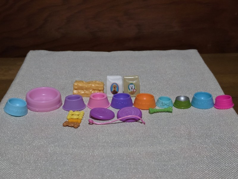 Barbie Pets and Fun 21 piece Pet Theme Lot Accessories