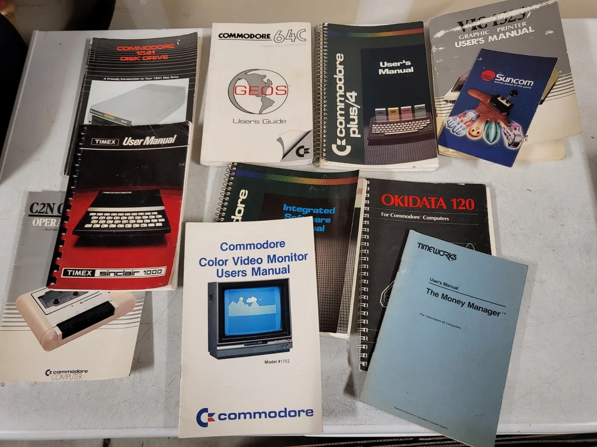 Commodore Vintage Computer User Manuals for sale - eBay