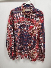 Men size XL Shirt Burberry Xl Graphic Dress Shirt Vhtf Item Sold Out Immediately