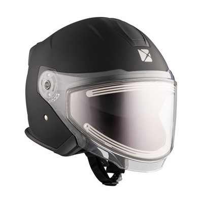 CKX Matte Black Razor RSV Snow Helmet w/Electric Shield ( Size XL ) 509145