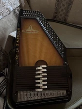 Vintage 1960's RBI CHROMAHARP 36 String 15 Chord Sunburst Autoharp