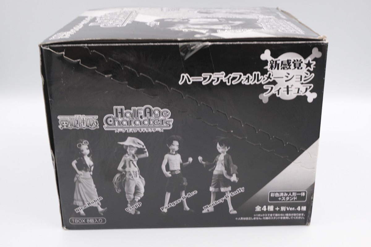 Half Age Characters フィギュアセット ワンピース 4箱 【公式通販】