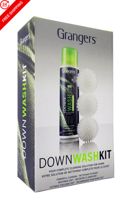 Grangers Down Wash Kit | 10 oz 1 Count (Pack of 1), Transparent
