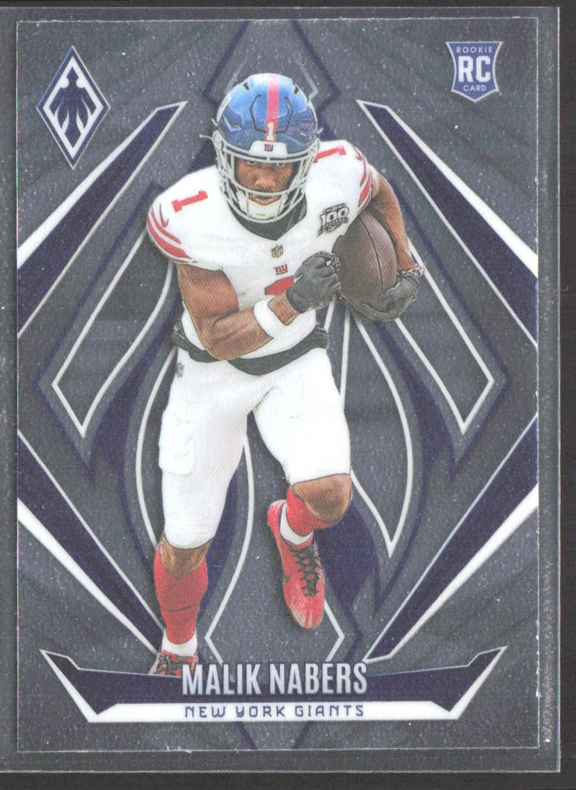 Malik Nabers 2024 Panini Phoenix #221 RC New York Giants