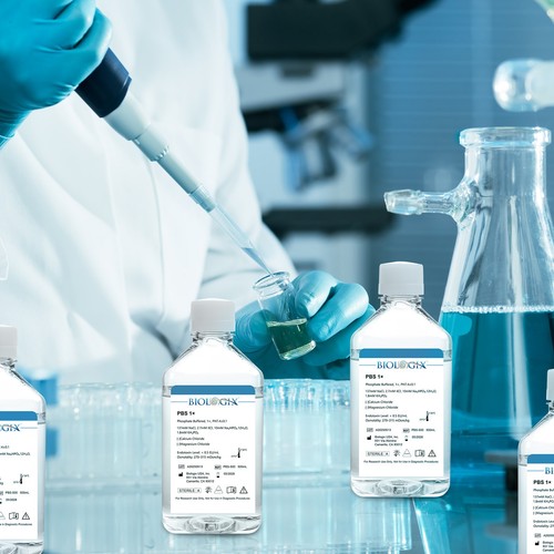 Biologix® PBS Buffer (1×), pH7.4, Low Endotoxin, 500mL/Bottle, 10 Bottles/Case - Picture 9 of 11