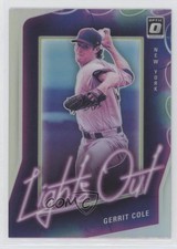 2021 Panini Donruss Optic Lights Out Holo Prizm Gerrit Cole #LO9 0ff3