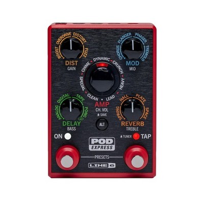 Line 6 POD Express Guitar Ultra-Portable Amp & Effects Processor