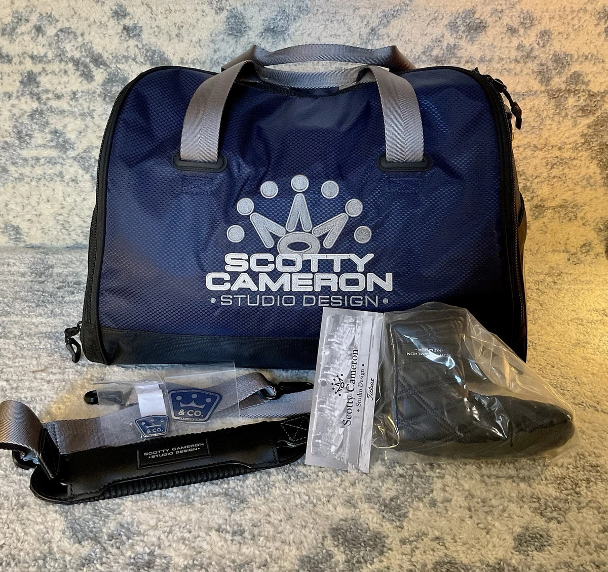Sac De Golf Scotty Cameron 'Peace Of Time' – Grand Modèle, Vert, Occasion Du Japon