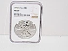 2012 $1 American Silver Eagle NGC MS69 Brown Label