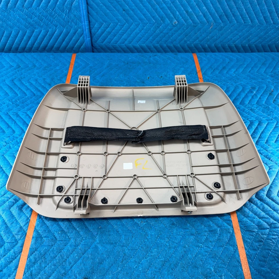 07-10 TOYOTA AVALON XL ASIENTO DELANTERO IZQUIERDO LADO DEL CONDUCTOR PANEL TRASERO MARFIL FABRICANTE DE EQUIPOS ORIGINALES Foto 3 de 4