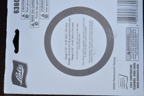 Lisle 63600 Import Car Oil Filter Wrench Made in USA - Picture 6 of 6