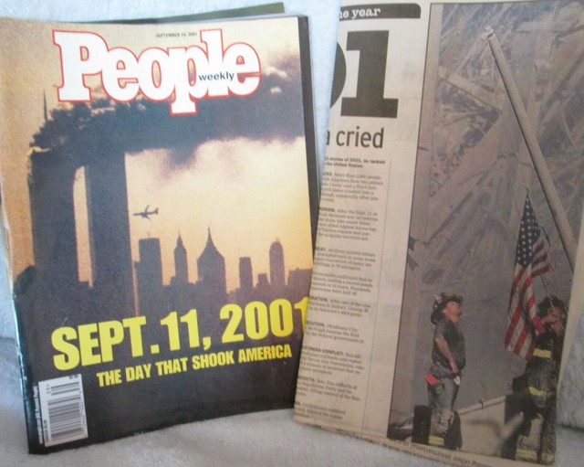 Vtg 2001 People Weekly Magazine 911 September 11 The Day That Shook ...