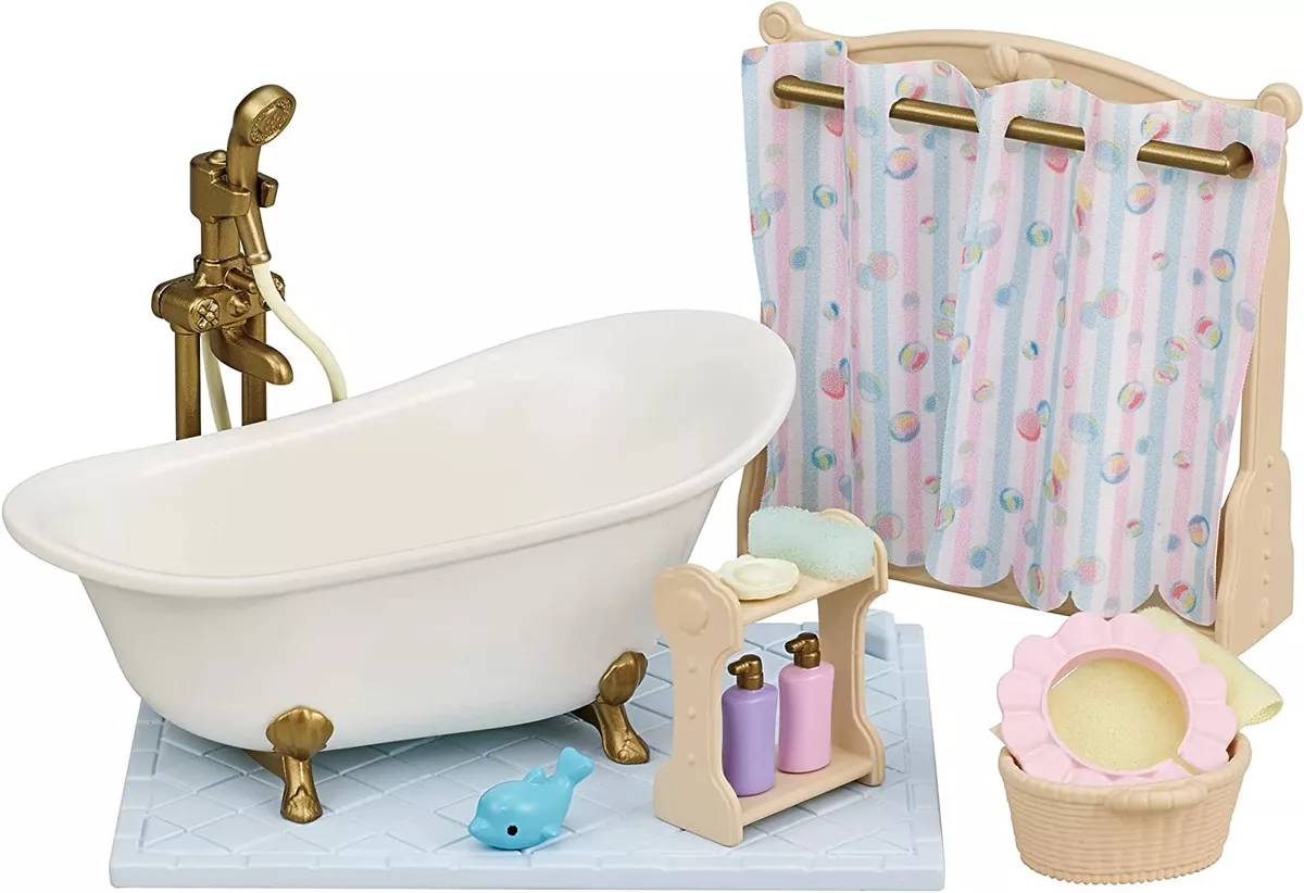 Sylvanian Families BATH SHOWER BATHROOM SET KA 628 From Japan