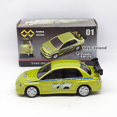 Tomica Premium Unlimited 01 Fast & Furious Mitsubishi Lancer