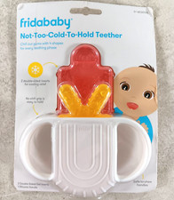 Fridababy Not-Too-Cold-to-Hold Silicone Teether for Babies