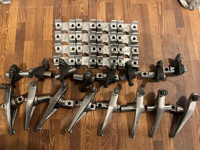 1969-1970 Boss 429 Mustang Rocker Arm Set Full Set Of Rockers Stands And Shafts