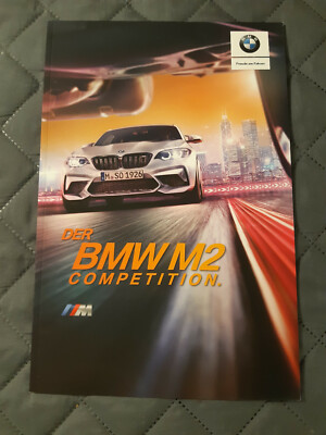 2019 BMW M2 Competition Prospekt Brochure Catalogue 28 Seiten DEUTSCHE ...