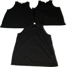 Augusta Sportswear Tank Tops Unisex Adult Size XL Black 3 Shirts