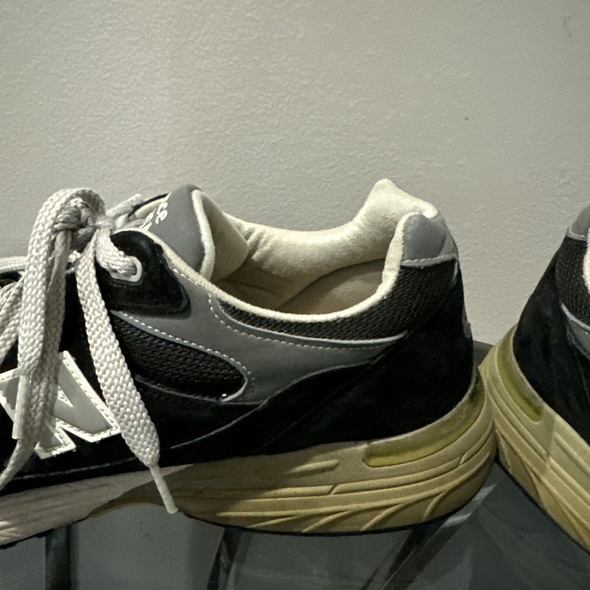 Size 12.5 - New Balance 993 Made In USA Black White for sale Size 12.5 - New Balance 993 Made In USA Black White for sale