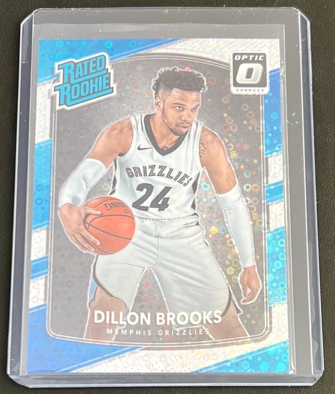 DILLON BROOKS 17-18 Panini Donruss Optic #152 FAST BREAK HOLO PRIZM RC ROOKIE !