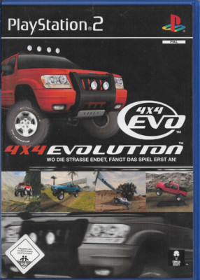 4x4 Evolution PS2 - Sony Playstation 2 - Sehr gut erhalten - OVP & Anleitung
