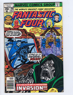 ファンタスティック・フォー:シビル・ウォー Fantastic Four #198 Marvel 1978 Invasion ! | eBay