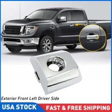 Exterior Chrome Left Door Handle Key Hole Bezel For Nissan Armada 80647-ZC00A US