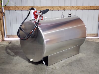 Aluminum Fuel Storage Tank 300 gallon with pump package