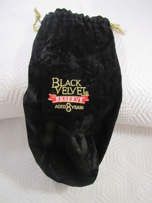BLACK VELVET RESERVE AGED 8 YEARS DRAWSTRING BAG 12