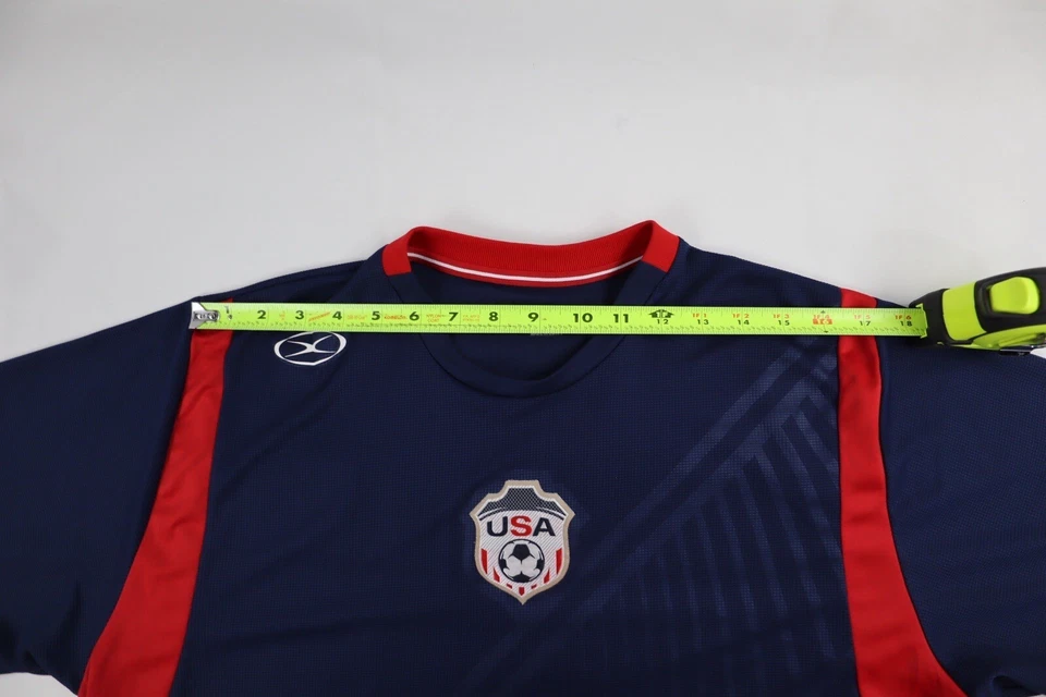 Camiseta deportiva de fútbol de manga corta del equipo Xara grande (L) de Estados Unidos para hombre Foto 2 de 4