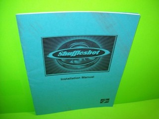 IT SHUFFLESHOT Original Video Arcade Game Service Instruction Repair Manual 1997