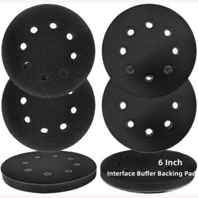 5 Inch 8 Hole Replacement Sander Pads, Hook And Loop Orbital Sanding - View #9