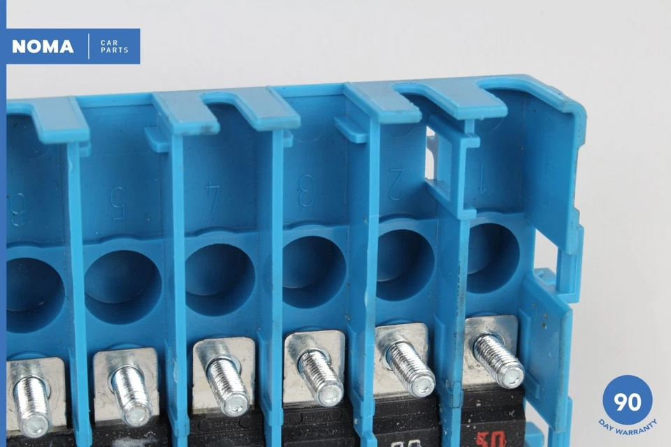 00-06 BMW X5 E53 Trunk Boot Battery Junction Fuse Box Voltage Regulator OEM - Image 2 of 4