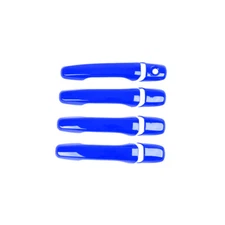 Car Exterior Side Door Handle Strip Trim For Ford Explorer 2011-2019 Bright Blue