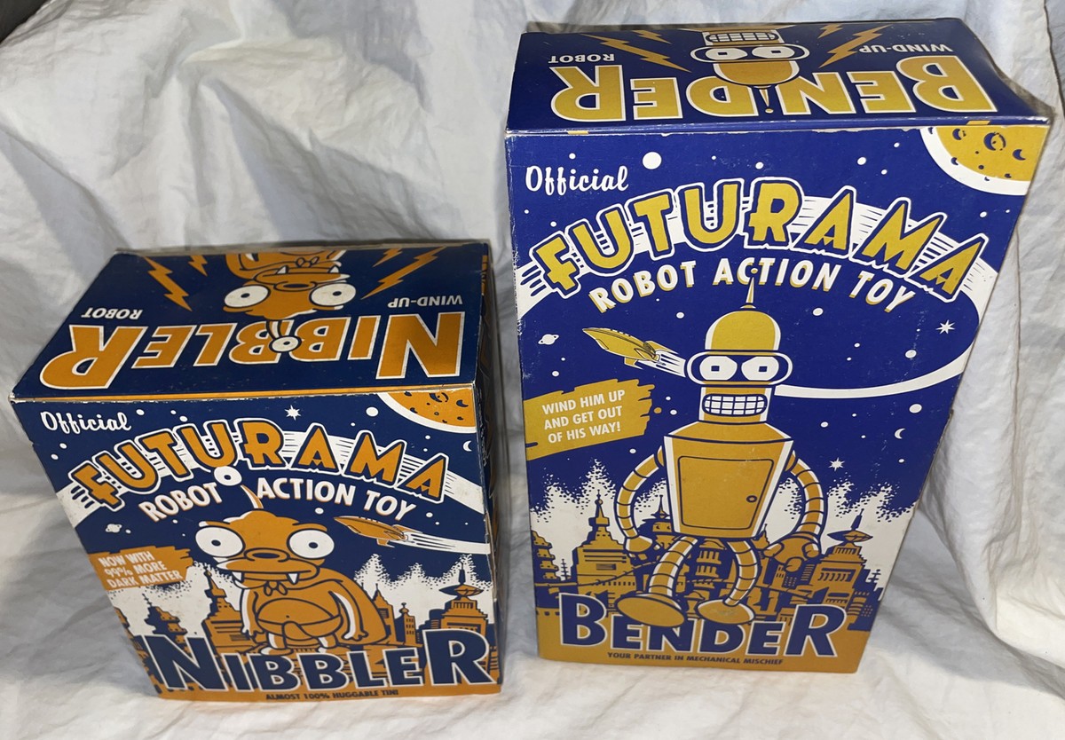 FUTURAMA ロボット アクショントイ BENDER ＆ NIBBLER FUTURAMA ロボット アクショントイ BENDER ＆ NIBBLER FUTURAMA