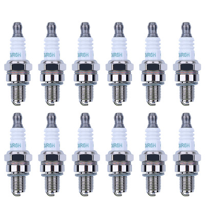 12 PCS CMR6H Spark Plug For NGK 3365 For Stihl FS90 FS100 FS110 HL90 HL110 HT100