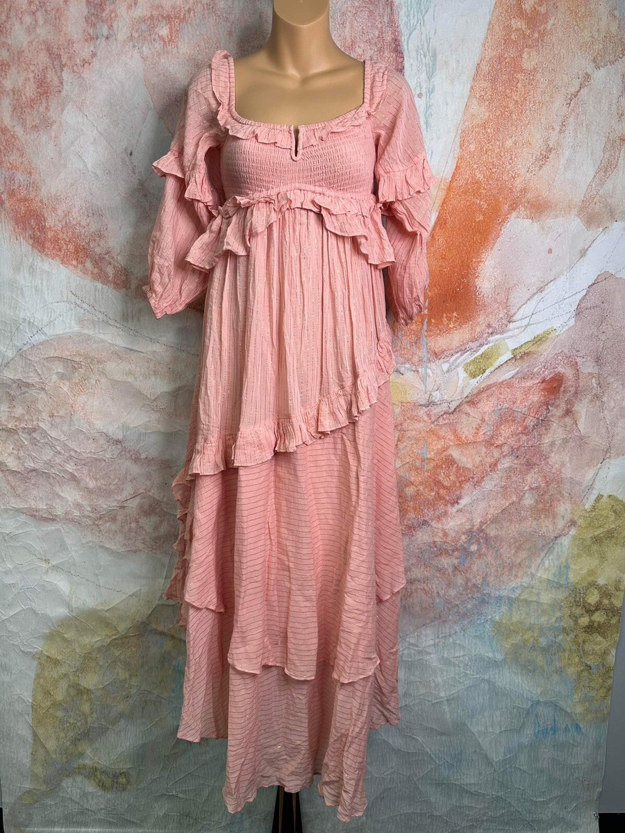 chinese dress ladies Goldie Strappy Maxi Dress – SPELL main image 0