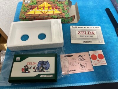 Game & Watch Zelda 1989 Console BEAUTIFUL BOX - UNUSED Collectors