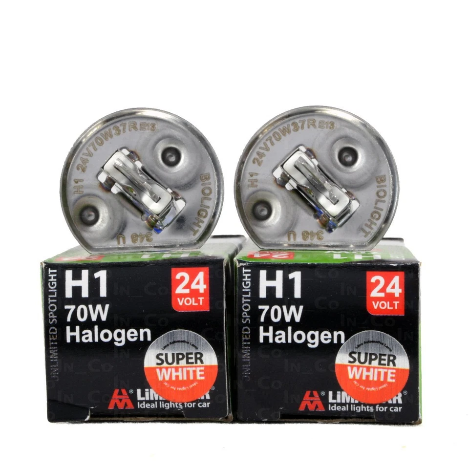 10 x H1 24V 70W OEM Halogen Headlight Bulbs Fog Bulb HGV Truck - Image 2 of 4